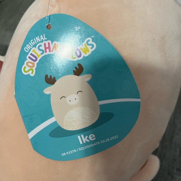 8” Ike the moose squishmallow - Picture 2 of 3